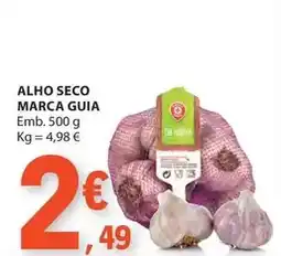 E.Leclerc Marca guia - alho seco promoção