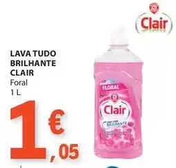 E.Leclerc Lava tudo brilhante promoção