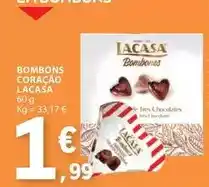 E.Leclerc Lacasa - bombons coração promoção