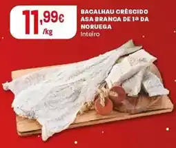 Intermarché Acalhau crescido asa branca de 1a da noruega promoção