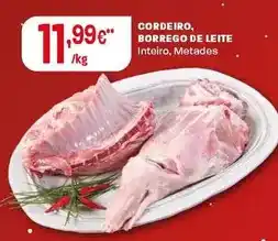 Intermarché Cordeiro, borrego de leite promoção