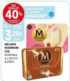 Intermarché Olá - gelado magnum promoção