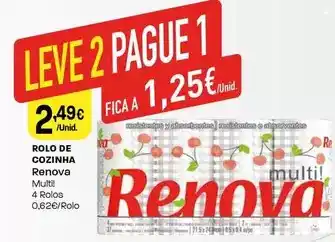 Intermarché Renova - rolo de cozinha promoção