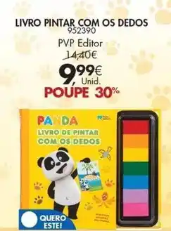 Pingo Doce com - livro pintar com os dedos promoção