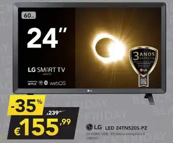 Radio Popular LG LED 24TN520S-PZ promoção