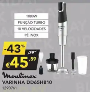 Radio Popular Moulinex Varinha DD65H810 promoção
