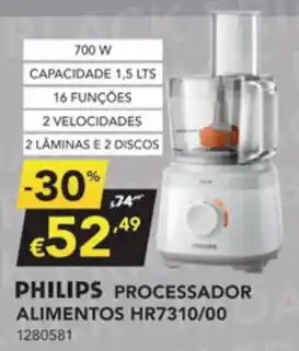 Philips Processador Alimentos HR7310/00