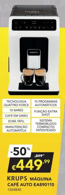 Krups Máquina Café Auto EA890110