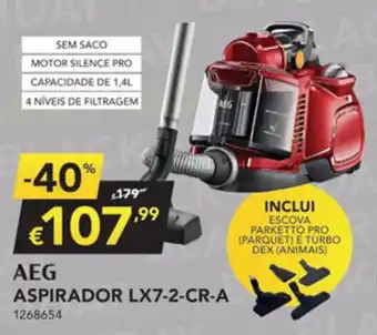 Radio Popular Aspirador AEG LX7-2-CR-A promoção