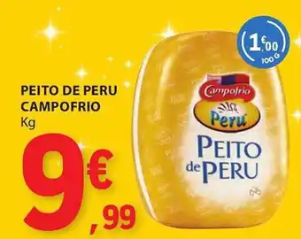 E.Leclerc Peito de peru campofrio promoção