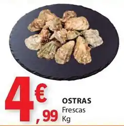 E.Leclerc Ostras frescas promoção