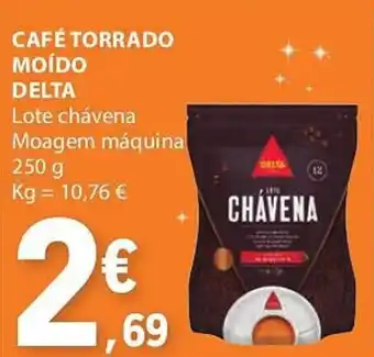 E.Leclerc Café torrado moído delta promoção