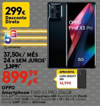 Oppo Smartphone Find X3 Pro 256GB