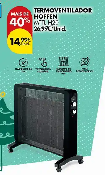 Pingo Doce Termoventilador hoffen promoção