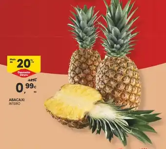 Continente ABACAXI INTEIRO promoção
