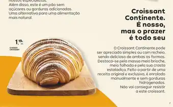 Continente O nosso croissant promoção