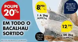 Pingo Doce Em todo o bacalhau sortido promoção