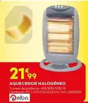 Bricomarché Delba - aquecedor halogeneo promoção