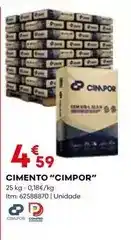 Bricomarché Cimento cimpor promoção