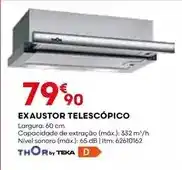 Bricomarché Teka - exaustor telescopico promoção