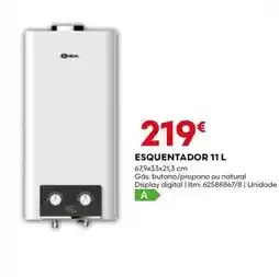 Bricomarché A+ - esquentador promoção