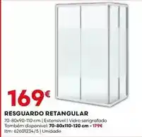 Bricomarché Resguardo retangular promoção