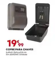 Bricomarché Cofre para chaves promoção