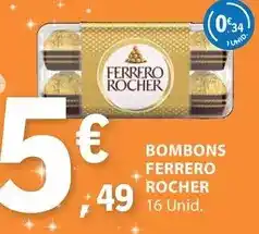 E.Leclerc Ferrero rocher - bombons promoção