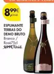 Pingo Doce Terras do demo - espumante bruto promoção