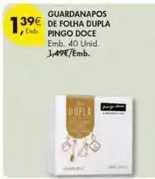 Pingo Doce Pingo doce - guardanapos de folha dupla promoção