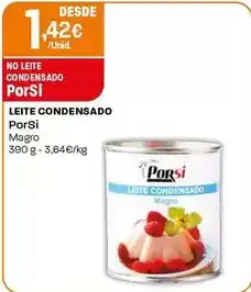 Intermarché Porsi - leite condensado promoção