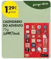 Pingo Doce Pingo doce - calendario do advento promoção
