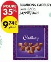 Pingo Doce Cadbury - bombons promoção