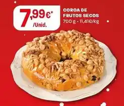 Intermarché Coroa de frutos secos promoção