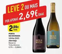 Intermarché Porta da ravessa - vinho doc alentejo promoção