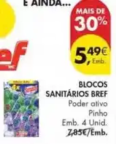 Pingo Doce Bref - blocos sanitários promoção