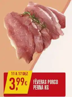 Miranda Supermercados Fêveras porco perna promoção