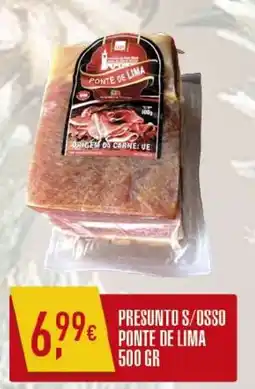 Miranda Supermercados Presunto s/osso ponte de lima promoção