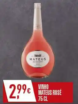 Miranda Supermercados Vinho mateus rosé promoção