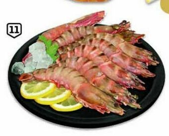 Auchan Camarão tigre congelado 10/15 kg promoção