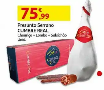 Auchan Presunto serrano cumbre real promoção