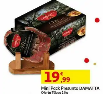 Auchan Presunto mini pack damatta:1 kg oferta tabua promoção