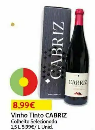 Auchan Conjunto v tt cabriz:colheita selecionada 1.5 lt promoção