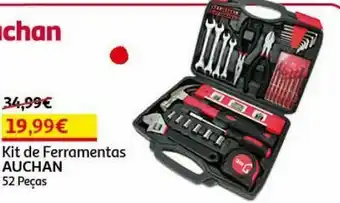 Auchan Kit de ferramentas auchan:52pcs promoção
