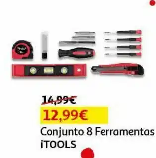 Auchan Cj. 8 ferramentas promoção