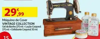 Auchan Conjunto vintage:maquina de coser preta un promoção