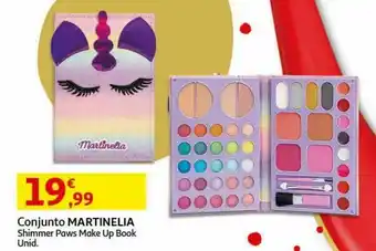 Auchan Conjunto martinelia:shimmer paws make up book promoção