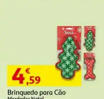 Auchan Brinquedo cão .:mordedor natal sortido promoção