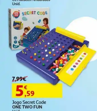 Jogo secret code one two fun
