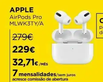 El Corte Inglés Auriculares wireless apple promoção